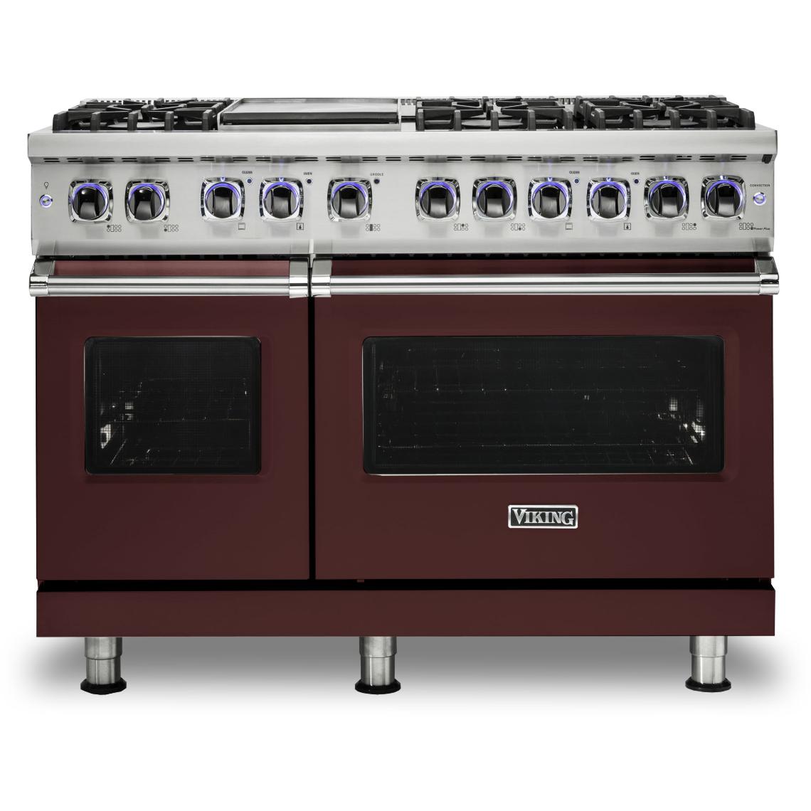 Viking 48-inch Freestanding Gas Range with Elevation Burners VGR7482-6GKALP