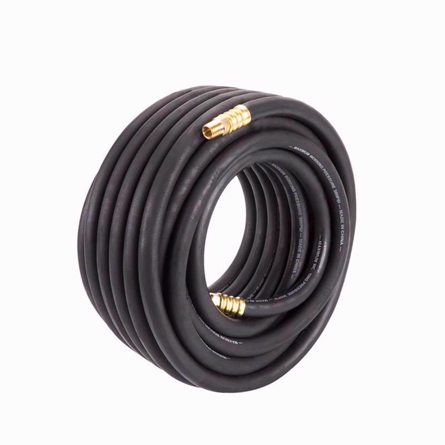 Craftsman 50 ft. L X 3/8 in. D Rubber Air Hose 300 psi Black