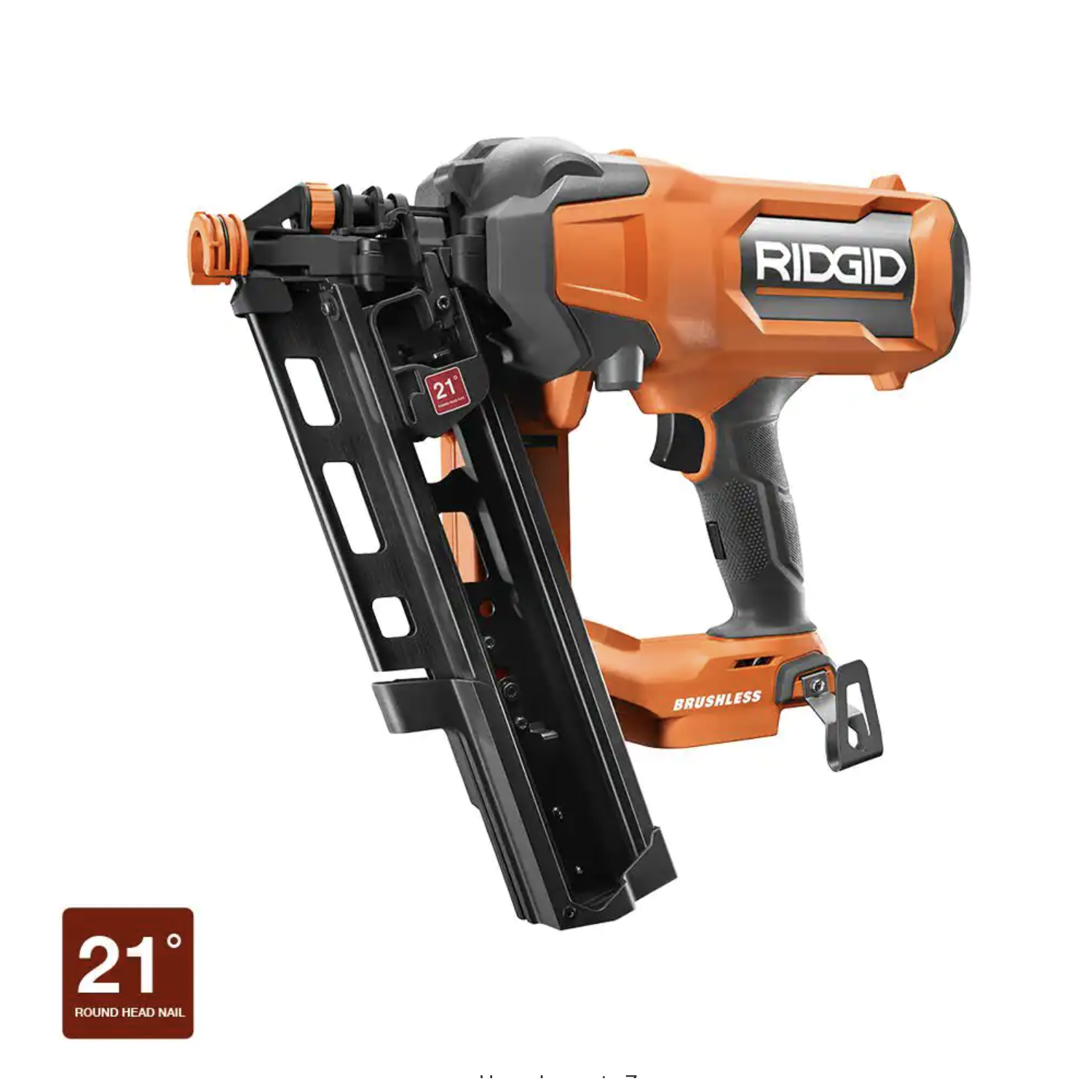 Ridgid R09894B 18V Brushless Cordless 21 Degree 3-1/2 in. Framing Nailer (Tool Only)