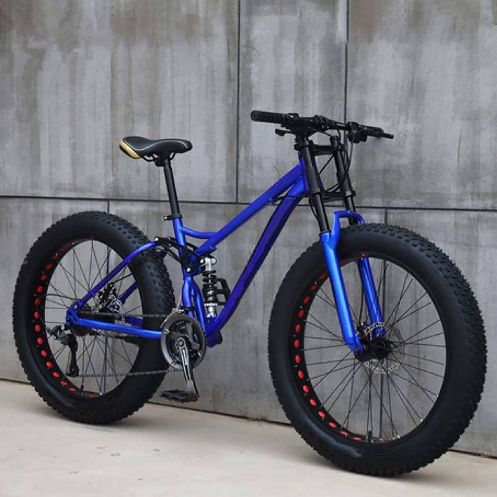 luchen mens big snow fat tire bike bicycle 26inch mountain bikes fat tires 4.0 fatbike cycles with suspension fork snow bikes