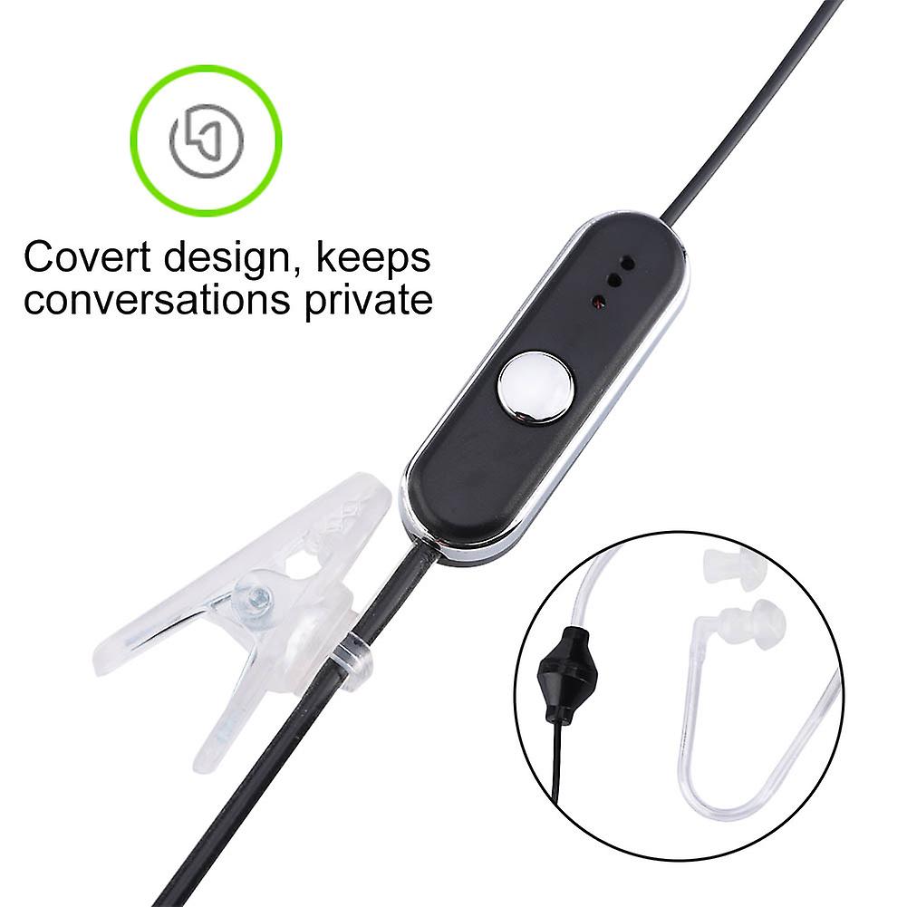 Universal 2pin Earphone Talkie Headset  Earpiece For K Head Walkie Talkie Radio