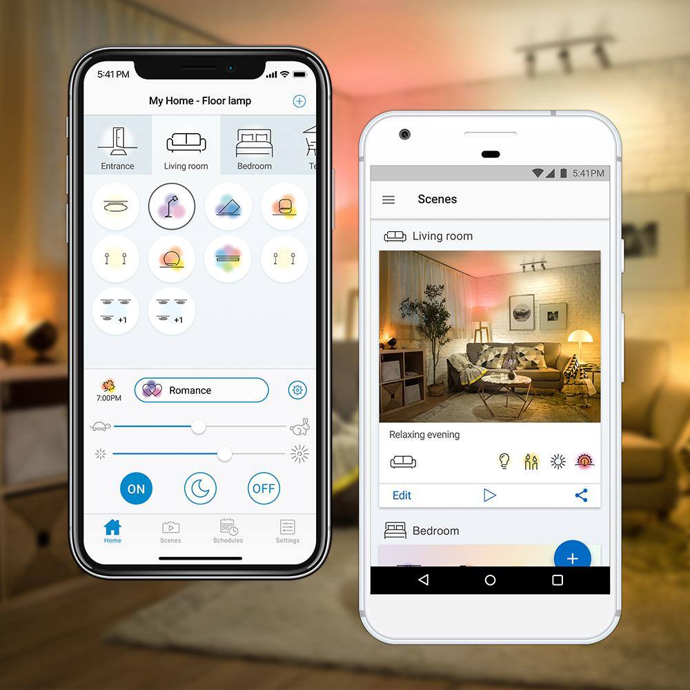 Liteline SPEX Lighting - Smart WIFI Connected by WIZ Specialty Room Controller Wall Switch Dimmer 4 Selectable Scenes Tunable SLWZ-SNC-01