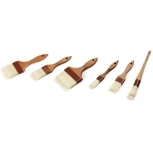 Carlisle 2 Inch Push Style Wood Boar Bristle Brush...