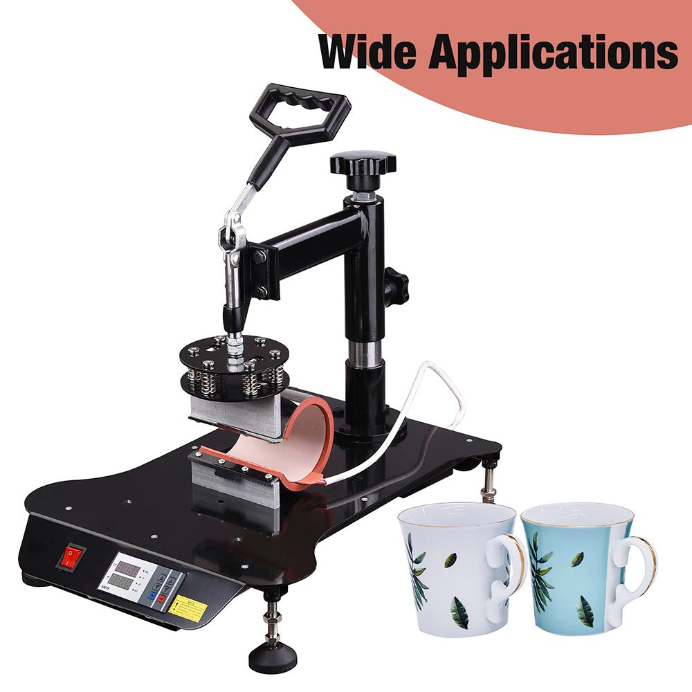 Yescom 12oz Mug Press Attachment for Heat Transfer Machine