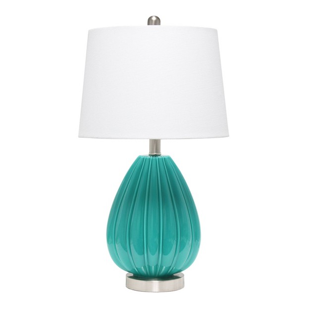 Pleated Table Lamp With Fabric Shade Lalia Home