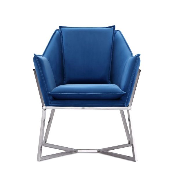 Origami Accent Chair in Blue