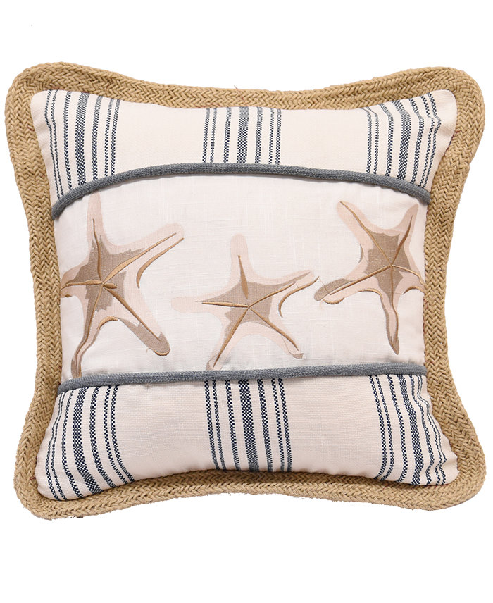 HiEnd Accents 18x18 Starfish Pillow