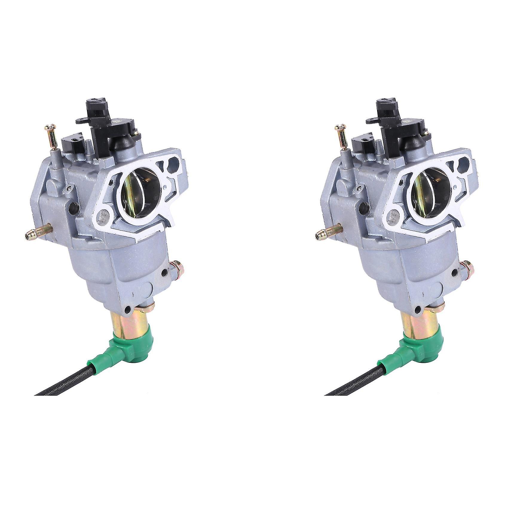 2x Carburetor Carb Fit 6500w For Gx240 8hp Gx270 9hp Gx340 11hp Gx390 13hp Portable Generator 182f