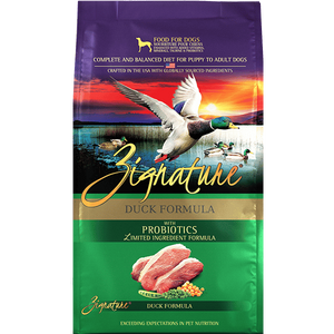 Zignature Duck Limited Ingredient Formula Dry Dog Food