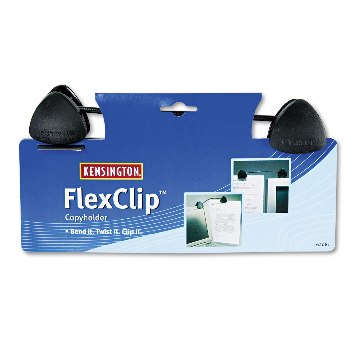 FlexClip Gooseneck Copyholder by Kensingtonandreg; KMW62081