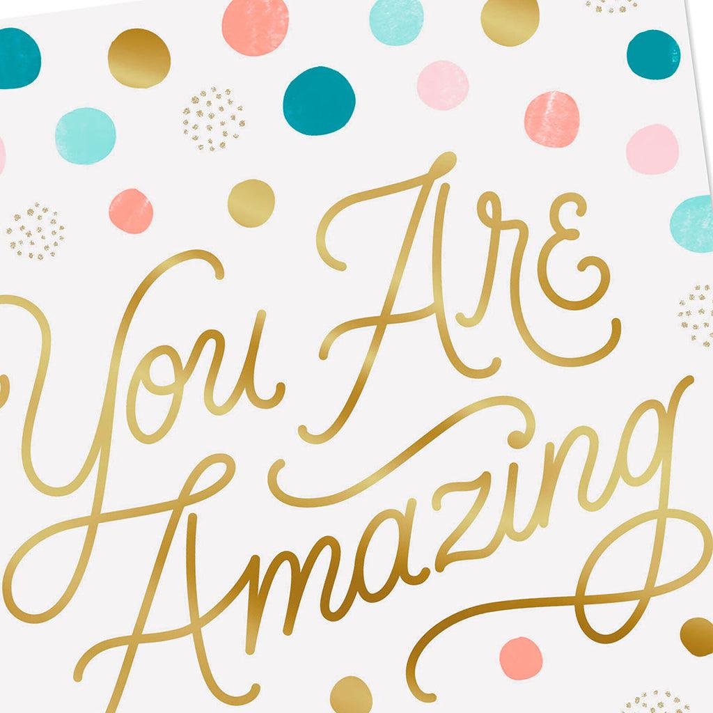 Hallmark  You Are Amazing Video Greeting Birthday Card