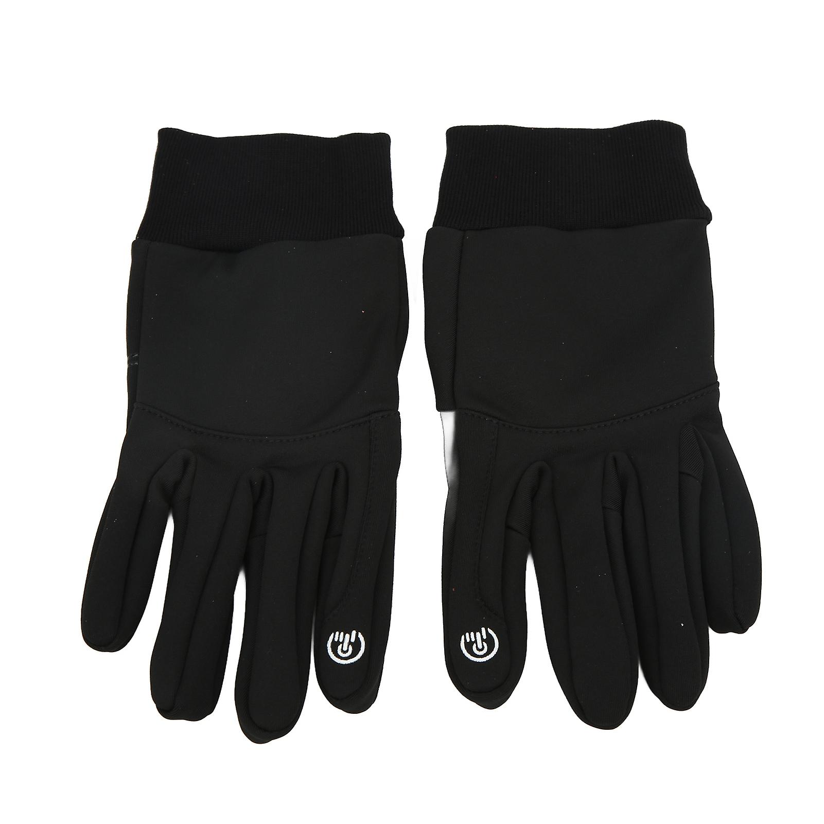 Winter Outdoor Touch Screen All Finger Gloves Antislip Windproof Fleece Warm Sports Glovesl