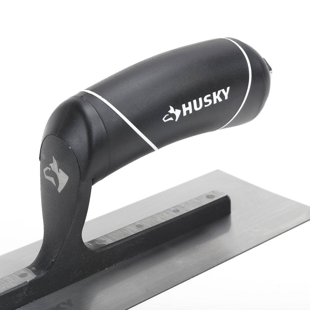 Husky 8 in. x 3 in. Pro Mini Trowel 57500