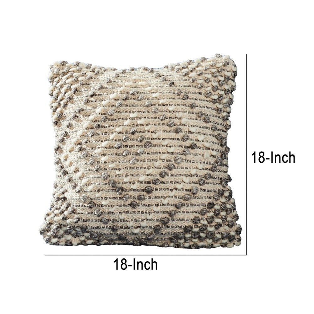 18 Inch Decorative Throw Pillow Cover (Cover Only)