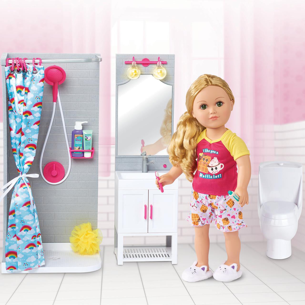 My Life As Complete Bathroom Play Set for 18” Dolls