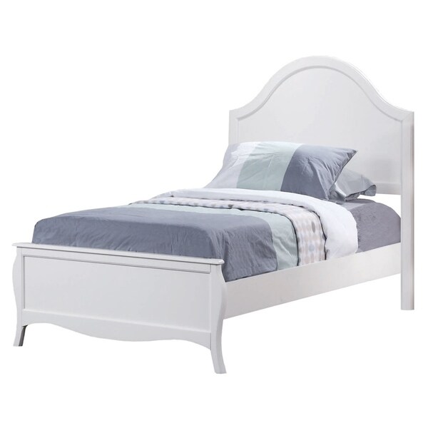 Coaster Furniture Dominique White 4-piece Bedroom Set with Arched Headboard - - 23599319