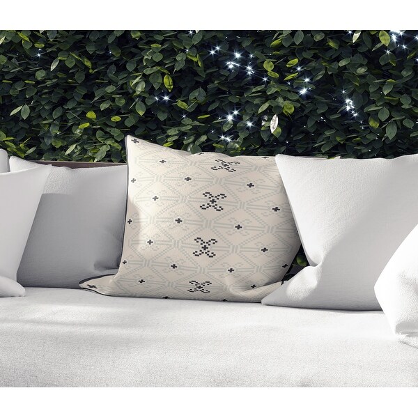 WHIT IVORY Indoor|Outdoor Pillow By Kavka Designs