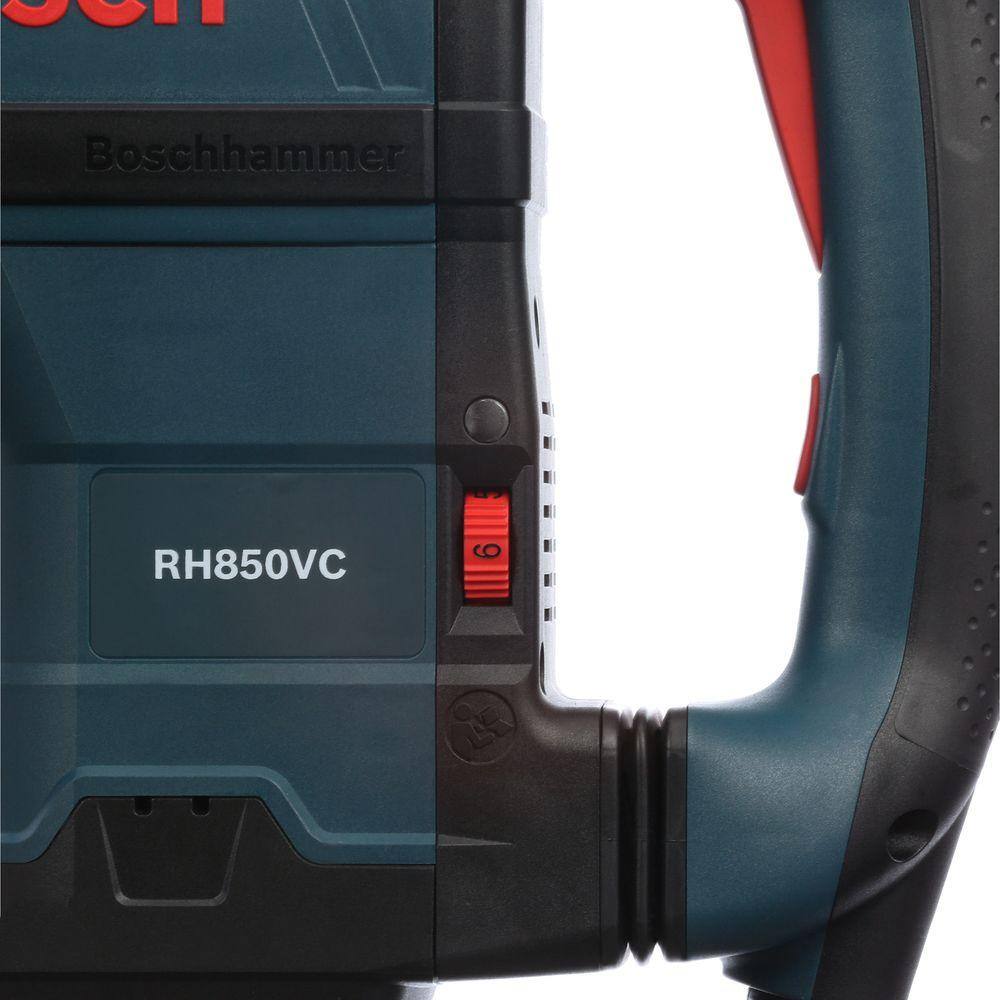 Bosch 13.5 Amp Corded 1-7/8 in. SDS-max Concrete/Masonry Rotary Hammer Drill with Carrying Case RH850VC