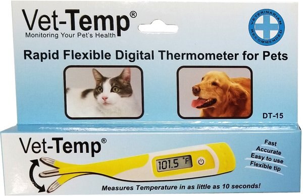 Vet-Temp Rapid Flexible Digital Pet Thermometer