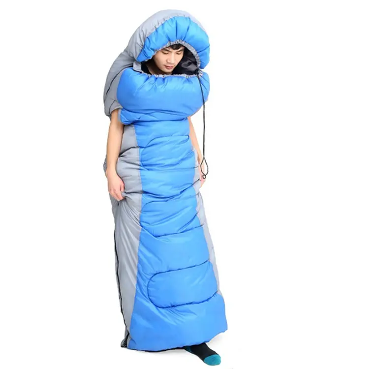 Wholesale Outdoor Camping Thickened Adult Cotton Winter Envelope Sleeping Bag Winter  20