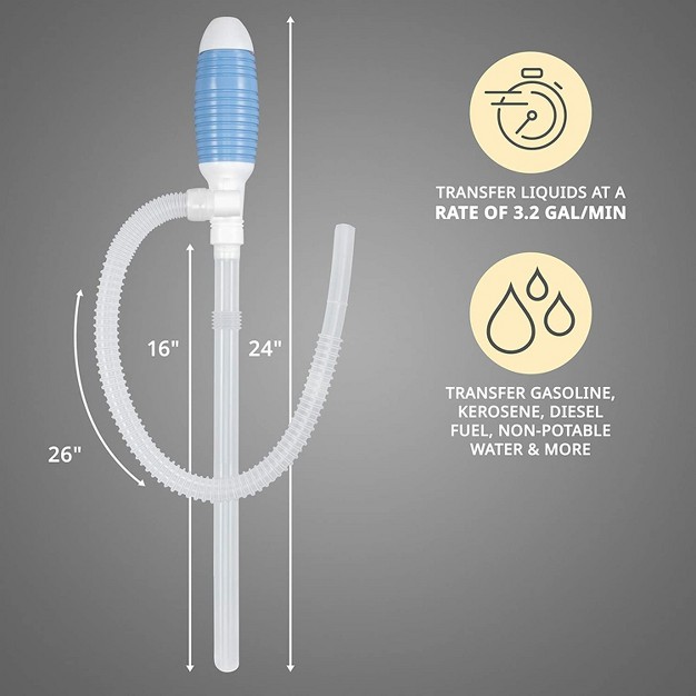 Deway Manual 3 2 Gpm 12 Lpm Gasoline Liquid amp Fuel Transfer Pump
