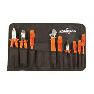 Jameson 9-Piece 1000-Volt General Purpose Insulated Tool Set JT-KT-00005