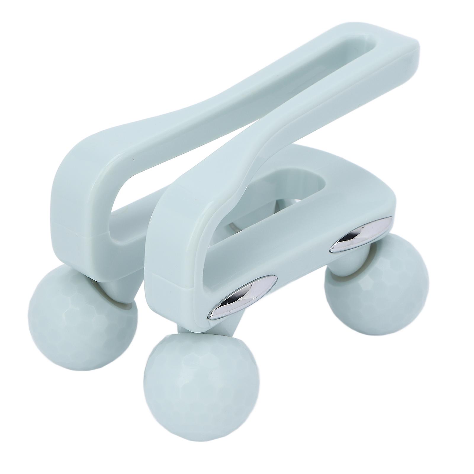 Roller Massager Four Wheels Handheld Manual Universal Body Massage Therapy Equipment