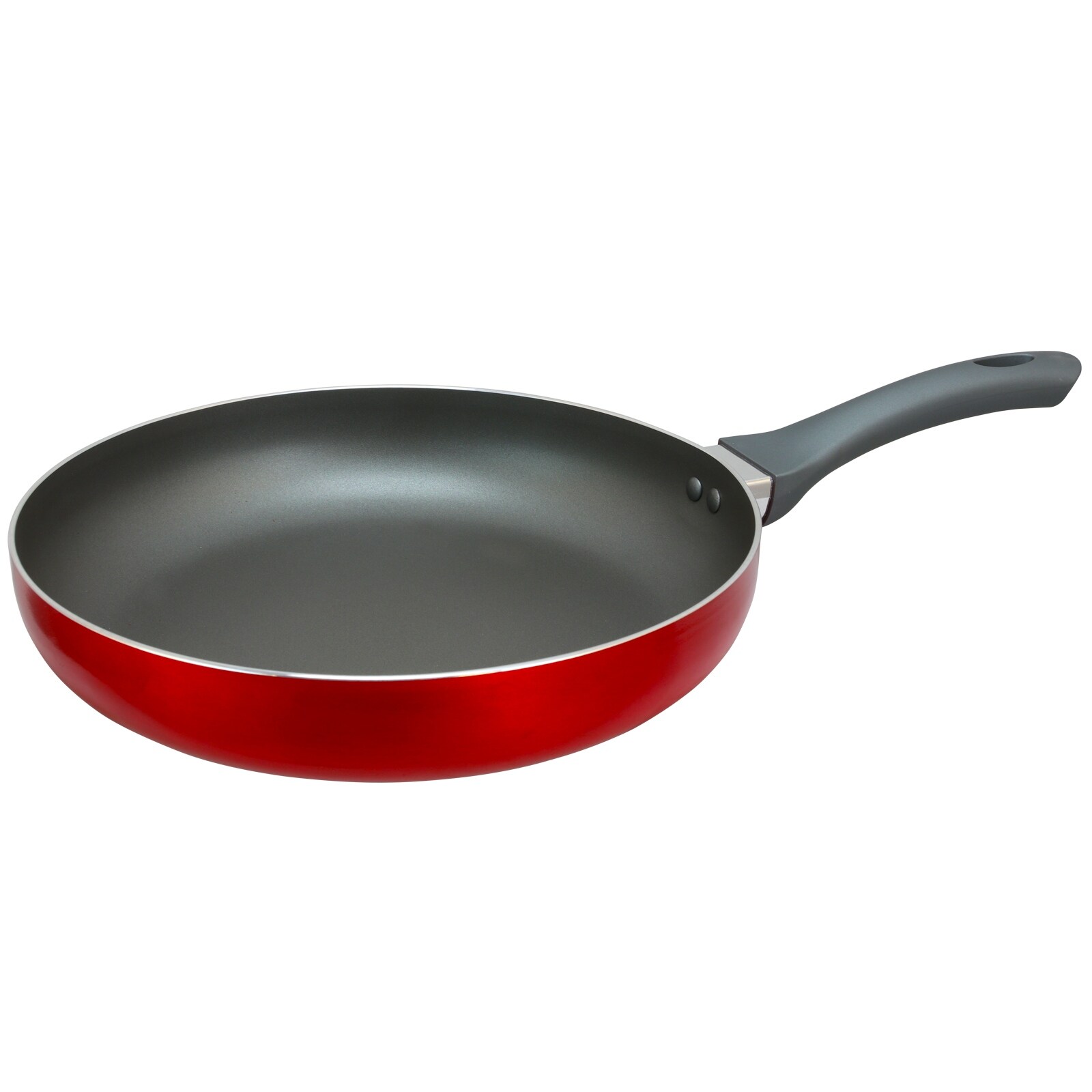 12 Inch Frying Pan in Bright Ruby