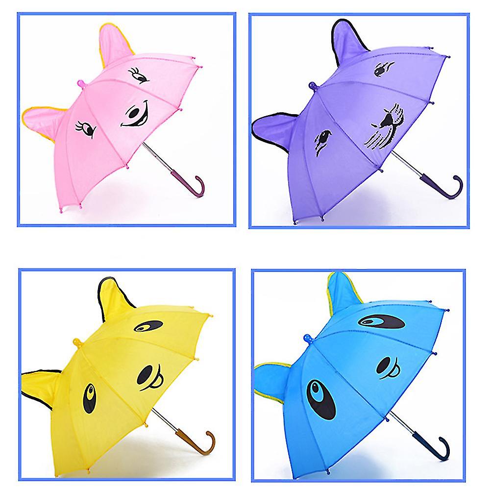 Kids Umbrellas Rain Umbrella Dance Kids Umbrella Prop Kids Cartoon Umbrella