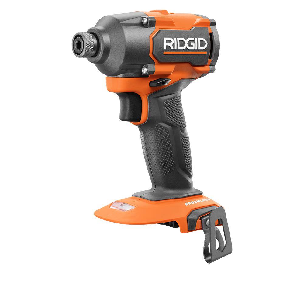 RIDGID 18V Brushless Cordless 3-Speed 14 in. Impact Driver (Tool Only) R862311B