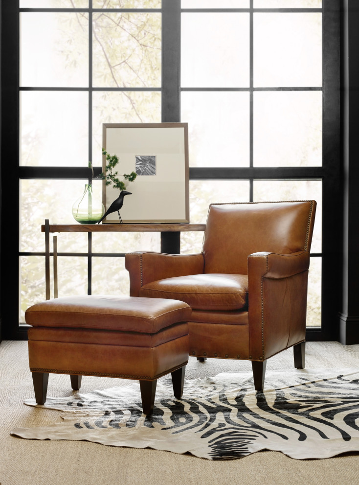 Huntington Morrison Club Chair   Transitional   Armchairs And Accent Chairs   by Buildcom  Houzz