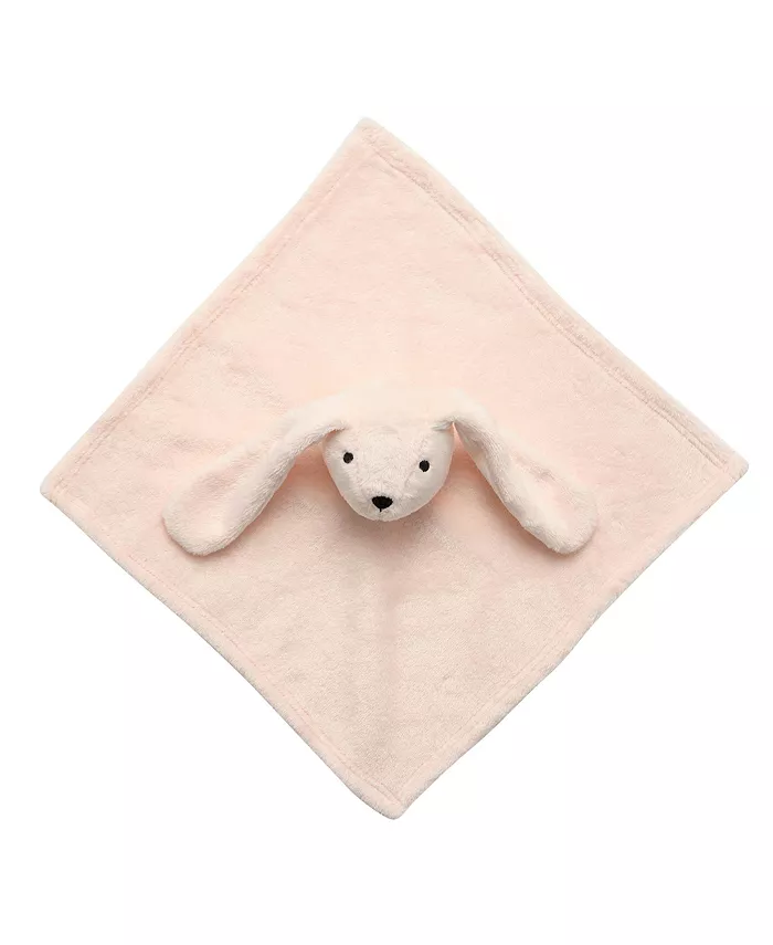 Lambs and Ivy Pink Bunny Soft Baby Child Toddler Plush Lovey Security Blanket