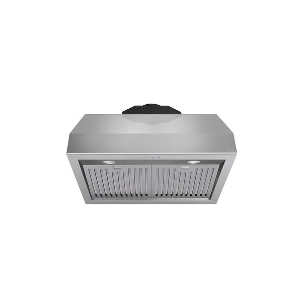 30 Inch Professional Wall Mounted Range Hood， 16.5 Inches Tall