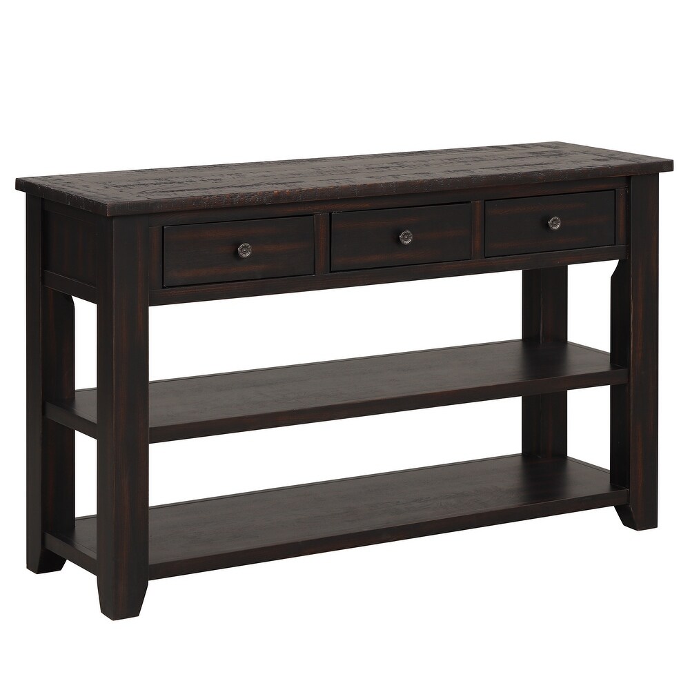 Console Table with 3 Drawers