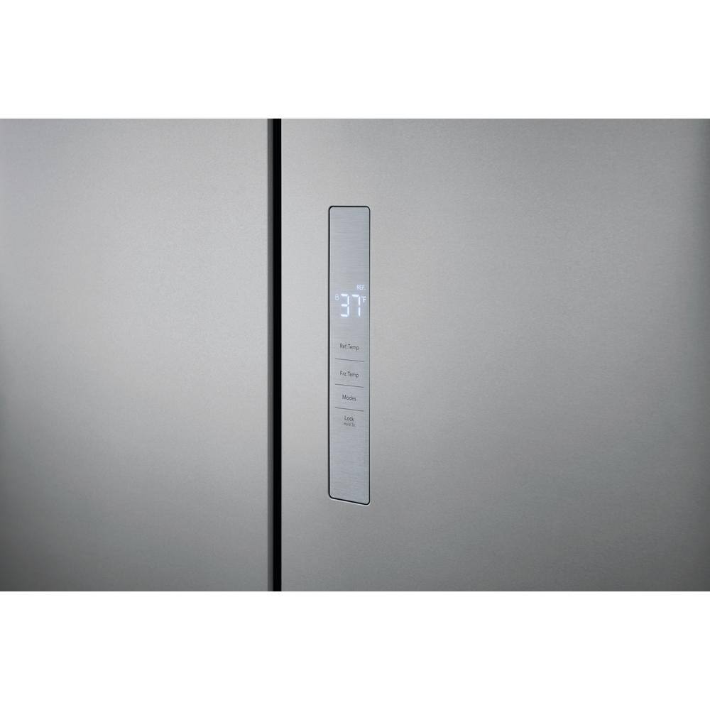 Frigidaire 17.4 cu. ft. 4-Door Refrigerator in Brushed Steel FRQG1721AV