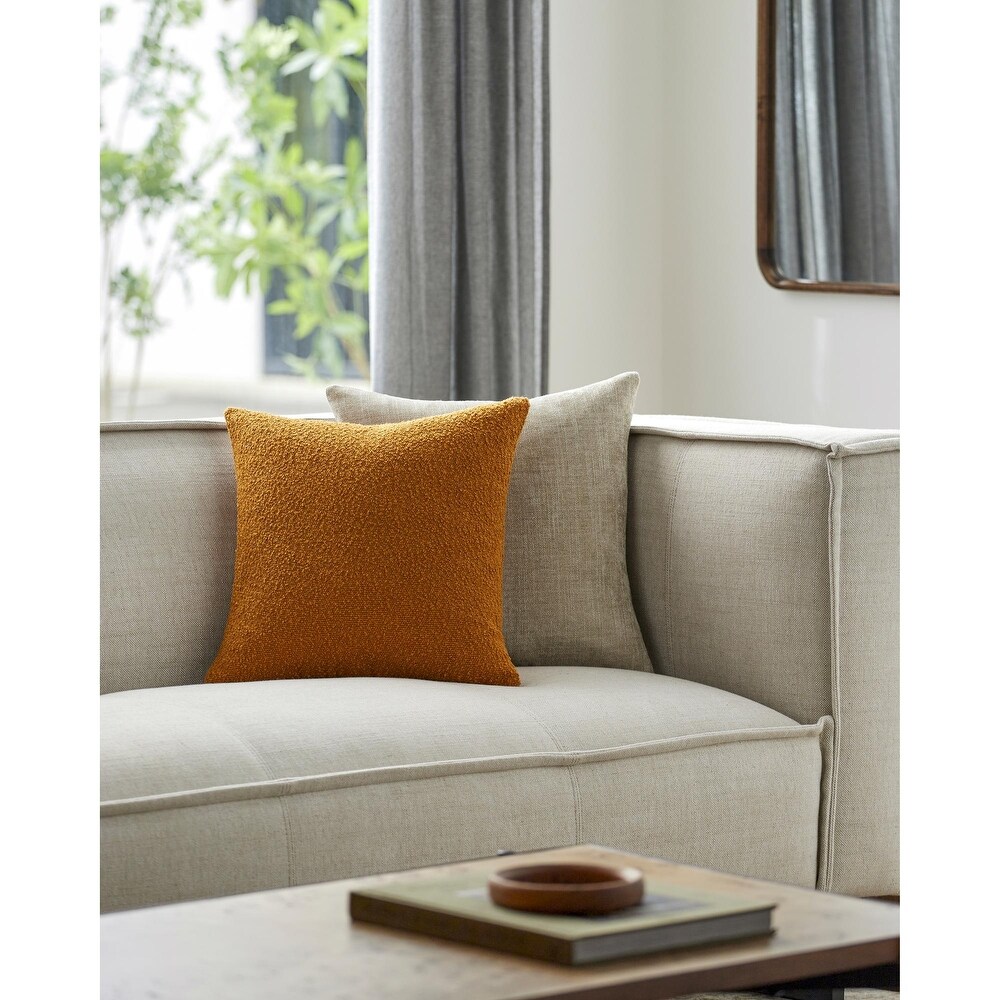 Isaak Modern   Contemporary Solid Color Accent Pillow