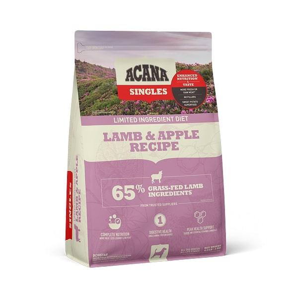 ACANA Singles Lamb and Apple Recipe Grain Free Dry Dog Food