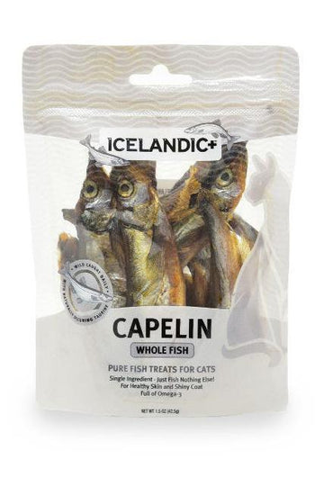 Icelandic+ Capelin Whole Fish Cat Treat