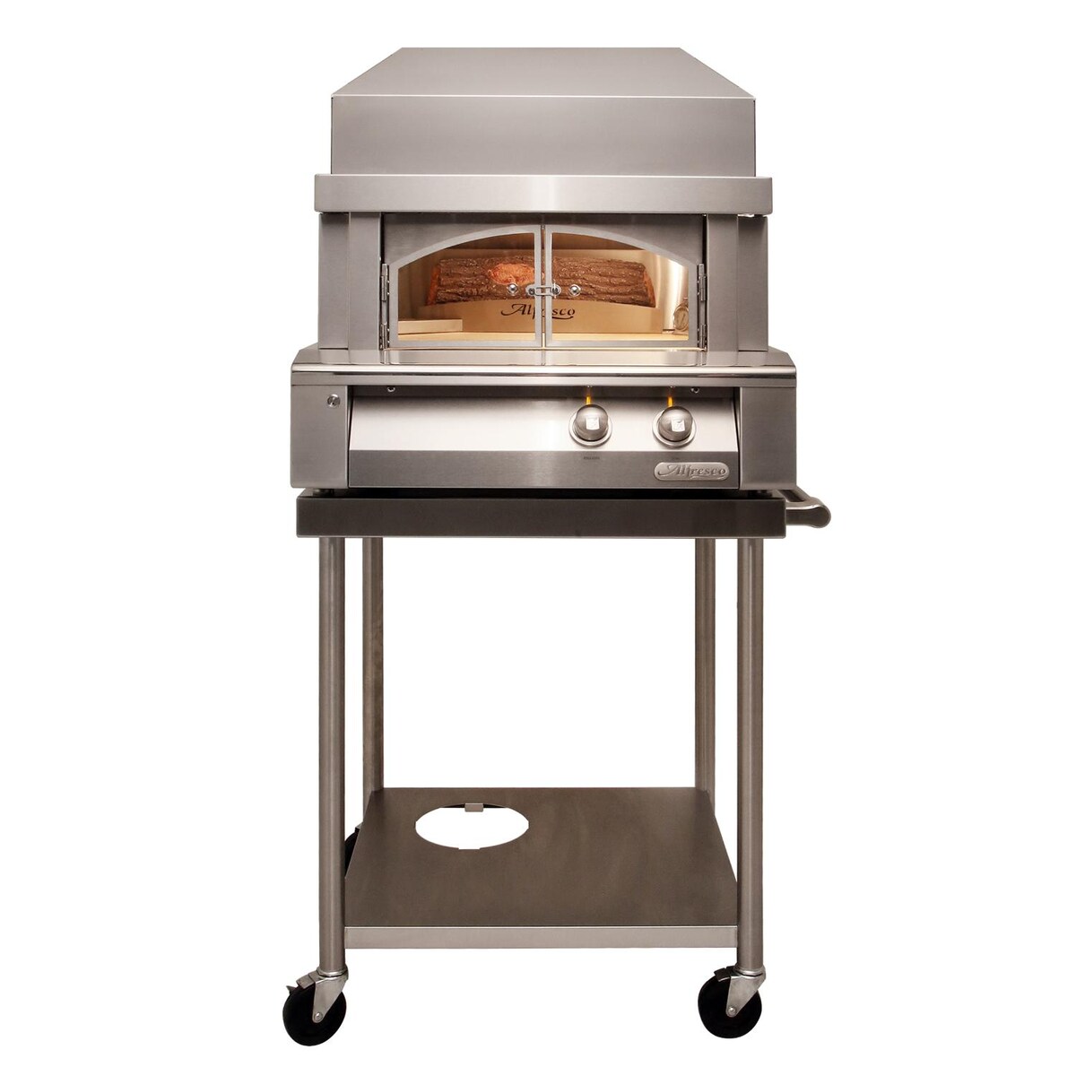 Alfresco 30-Inch Propane Outdoor Pizza Oven Plus