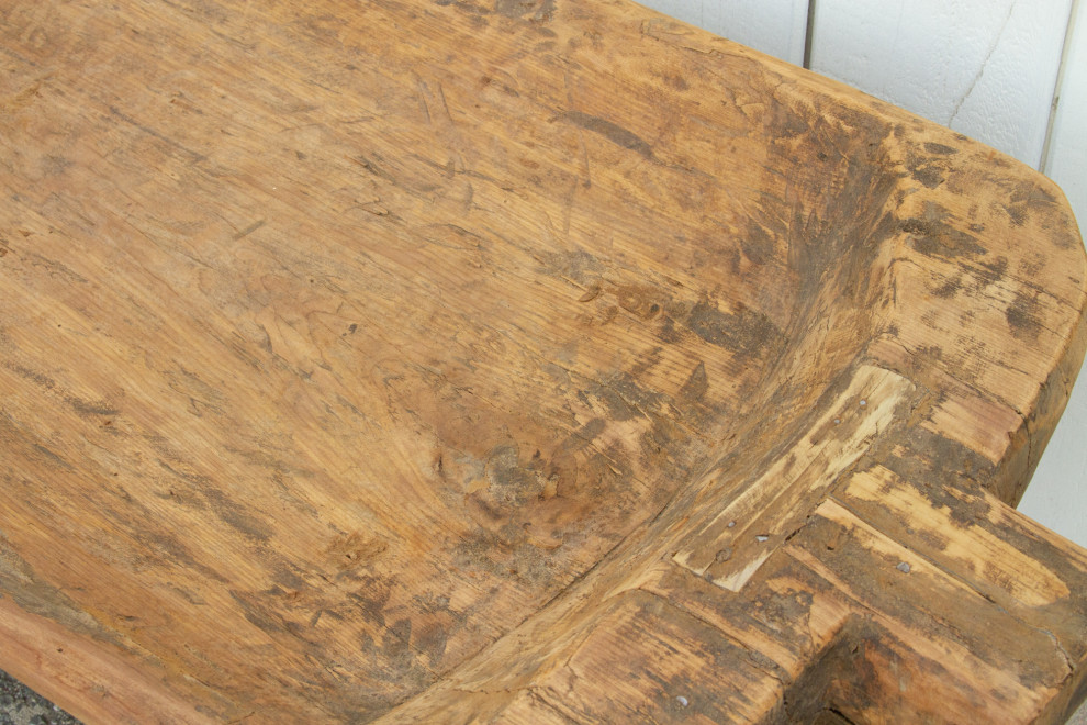 Antique Naga Wooden Trough Table   Rustic   Coffee Tables   by De cor  Houzz