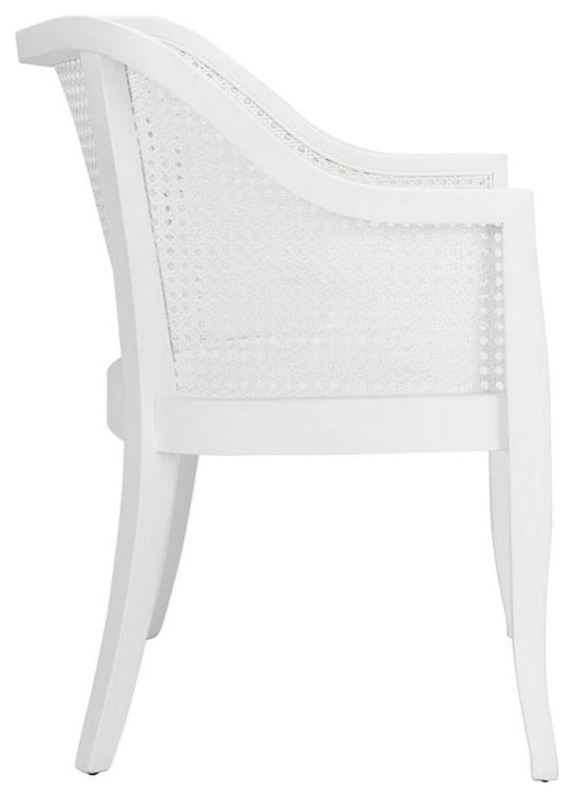 Dream Dining Chair set of 2 White   Tropical   Dining Chairs   by AED Luxury Home Decor  Houzz