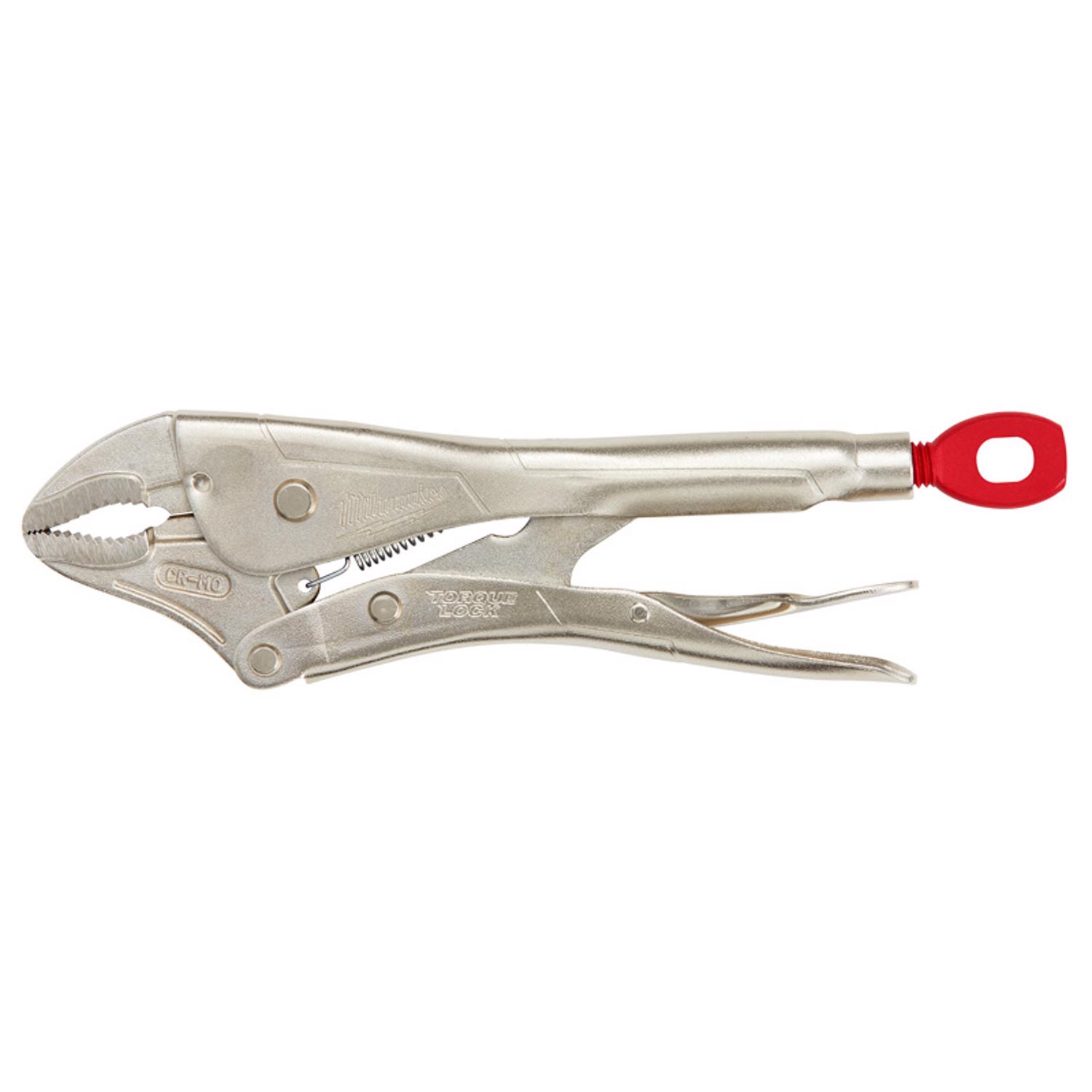 MW Torque Lock 10 in. Forged Alloy Steel Curved Jaw Locking Pliers