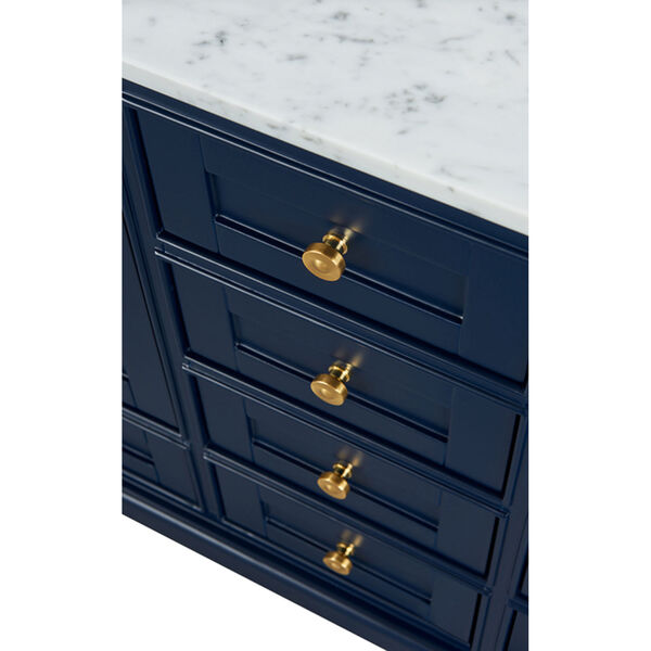 Audrey Heritage Blue White 60-Inch Vanity Console