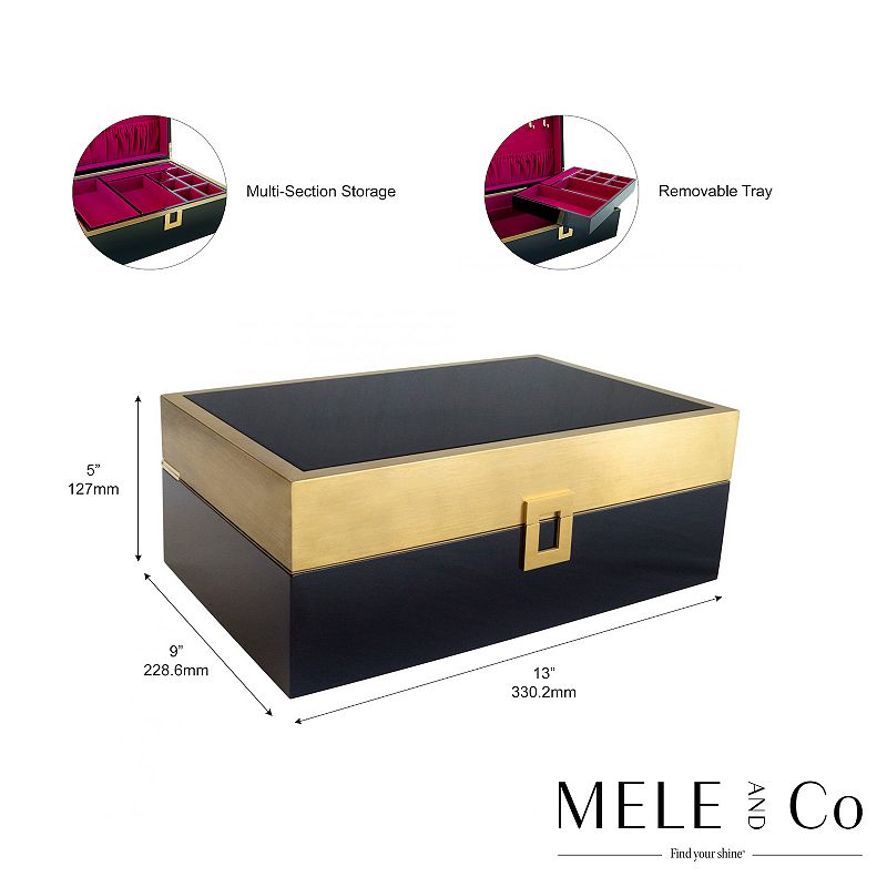 Mele and Co. Madison Burke London Jewelry Box