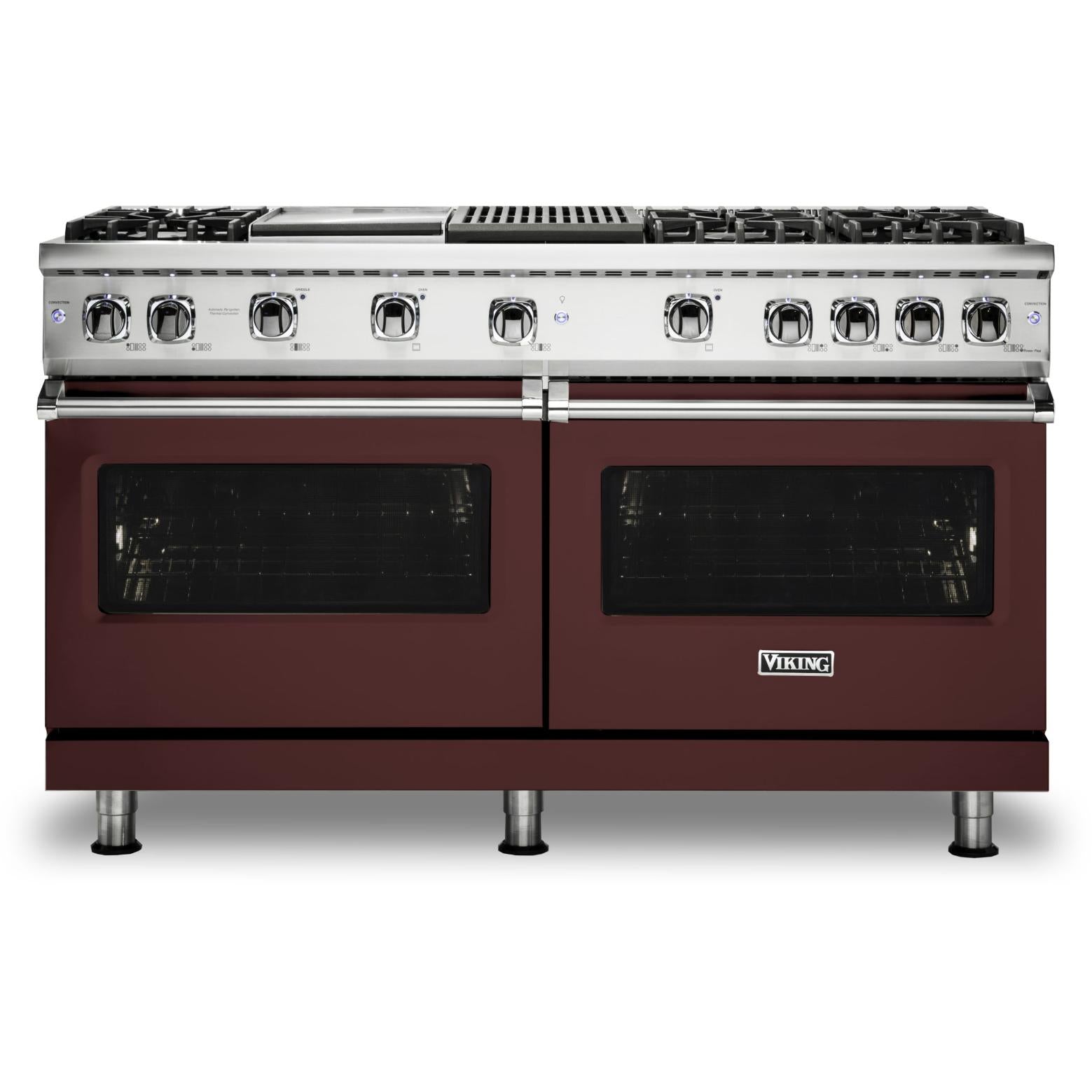 Viking 60-inch Freestanding Gas Range with VariSimmer VGR560-6GQKALP