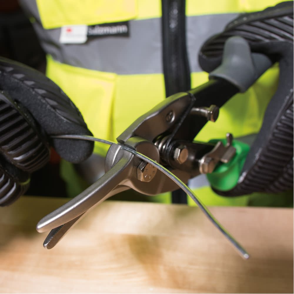 Aviation Snips w/Wire Cutter， Right