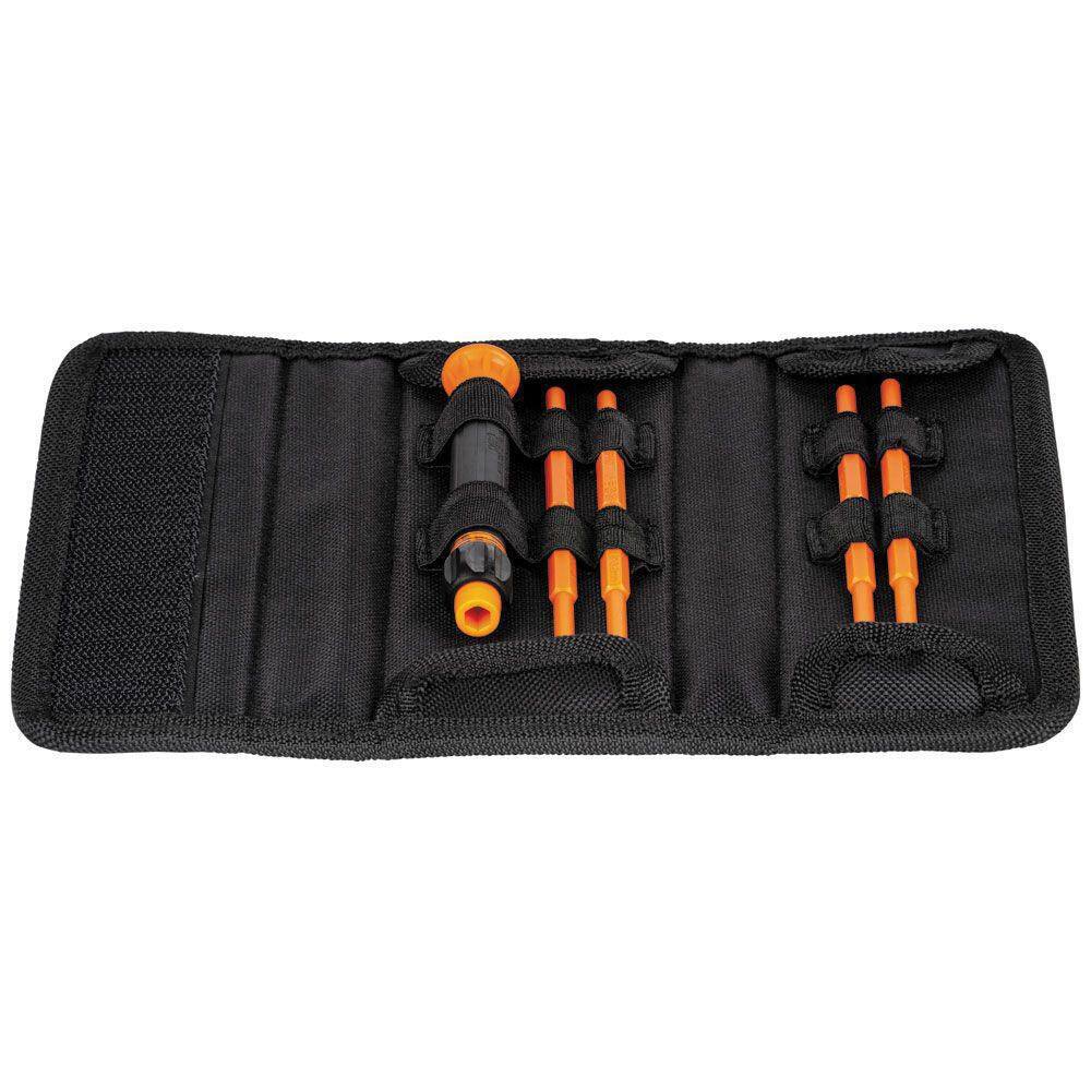 Klein Tools 8-in-1 Insulated Precision Screwdriver with Case 32584INSR