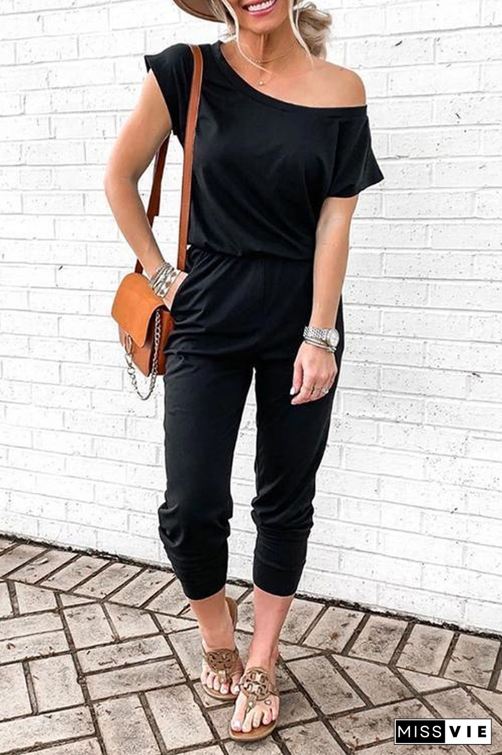 Weekend One Shoulder Jumpsuit