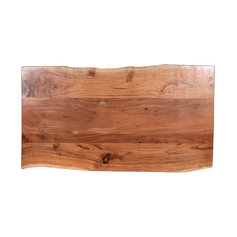 Alaterre Furniture Hairpin Live Edge Coffee Table