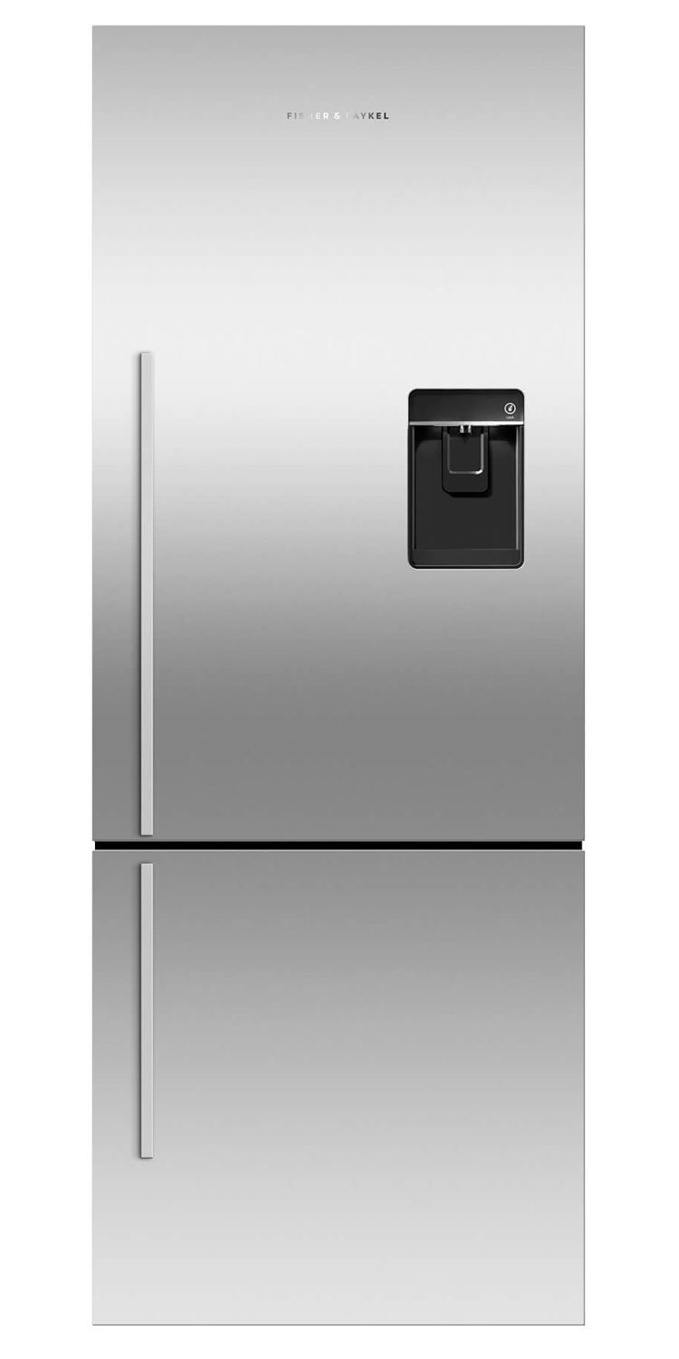 Fisher and Paykel Series 5 13.5 Cu. Ft. Stainless Steel Right-Hinge Freestanding Refrigerator Freezer